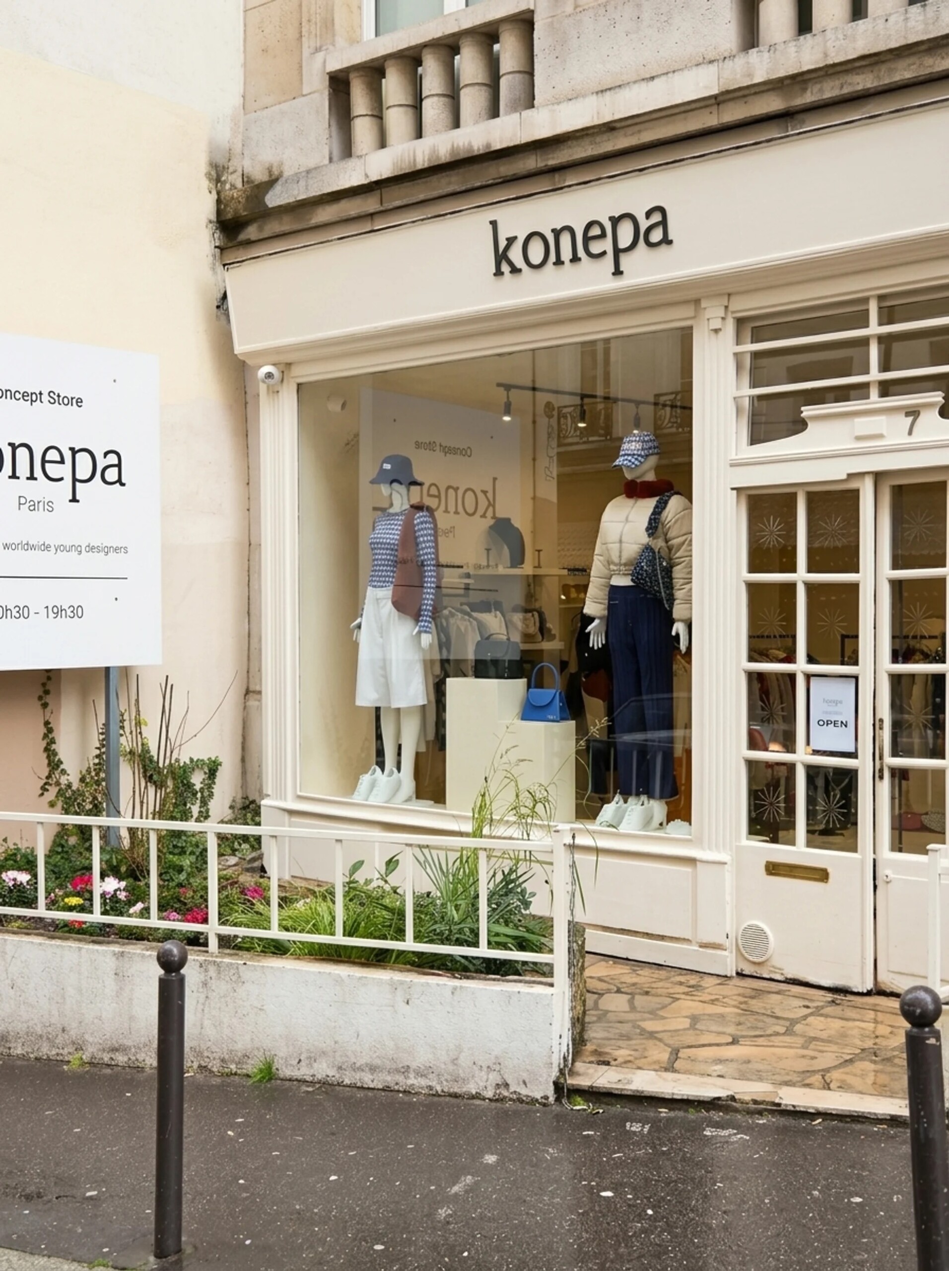 Pop-up Konepa Concept Store, Paris 2025